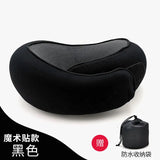 Travel Car Neck Memory Foam Pillow U-shaped Portable Auto Headrest Pillow Adjustable Traveling Sleeping Car Airplane Neck Pillow