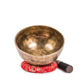 Handmade Buddhist Tibetan Singing Bowl Profession Percussion Instrument Full Moon Nepal Singing Bowls Meditation Yoga Accessory