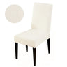 Dining chair Cover For Home Polar Fleece Fabric Chair Cover Stretch Slipcovers Seat Chair Covers Banquet Hotel Dining Room