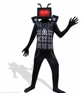 Skibidi Toilet Cosplay Costume TV Man Camera Man Costume Game skibidi dop yes yes yes toilet Halloween Jumpsuit Party Costumes