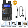 Baofeng UV-5R 8W True High Power 8/5W Powerful Walkie Talkie Long Range 16km Dual Band Two Way Radio CB Portable UV5R Hunting