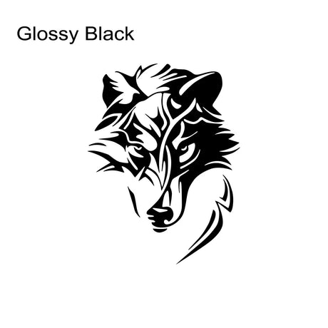 Various Sizes Car Hood Sticker Wolf Dog Graphics Automobile Window Door Side Vinyl Film Decal Decoration Auto Tuning Accessories