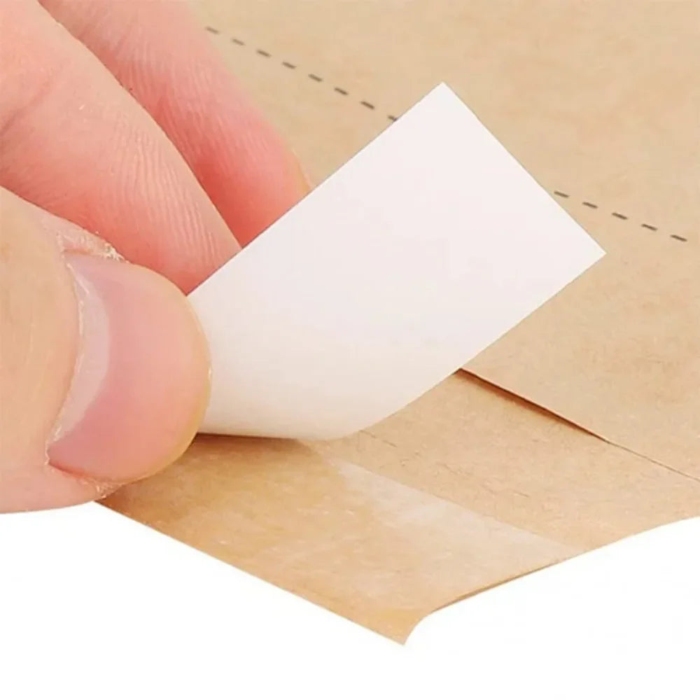 100/200/300PCS Kraft Paper Cleaning Bag High Temperature Disinfection Self Sealing Cleaning Bag for Dental Tools&Nail Products