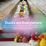 1pcs Rubber Ducks Baby Bath Toys Kids Shower Bath Toy Float Squeaky Sound Duck Funny Swimming Water Play Game Gift For Children