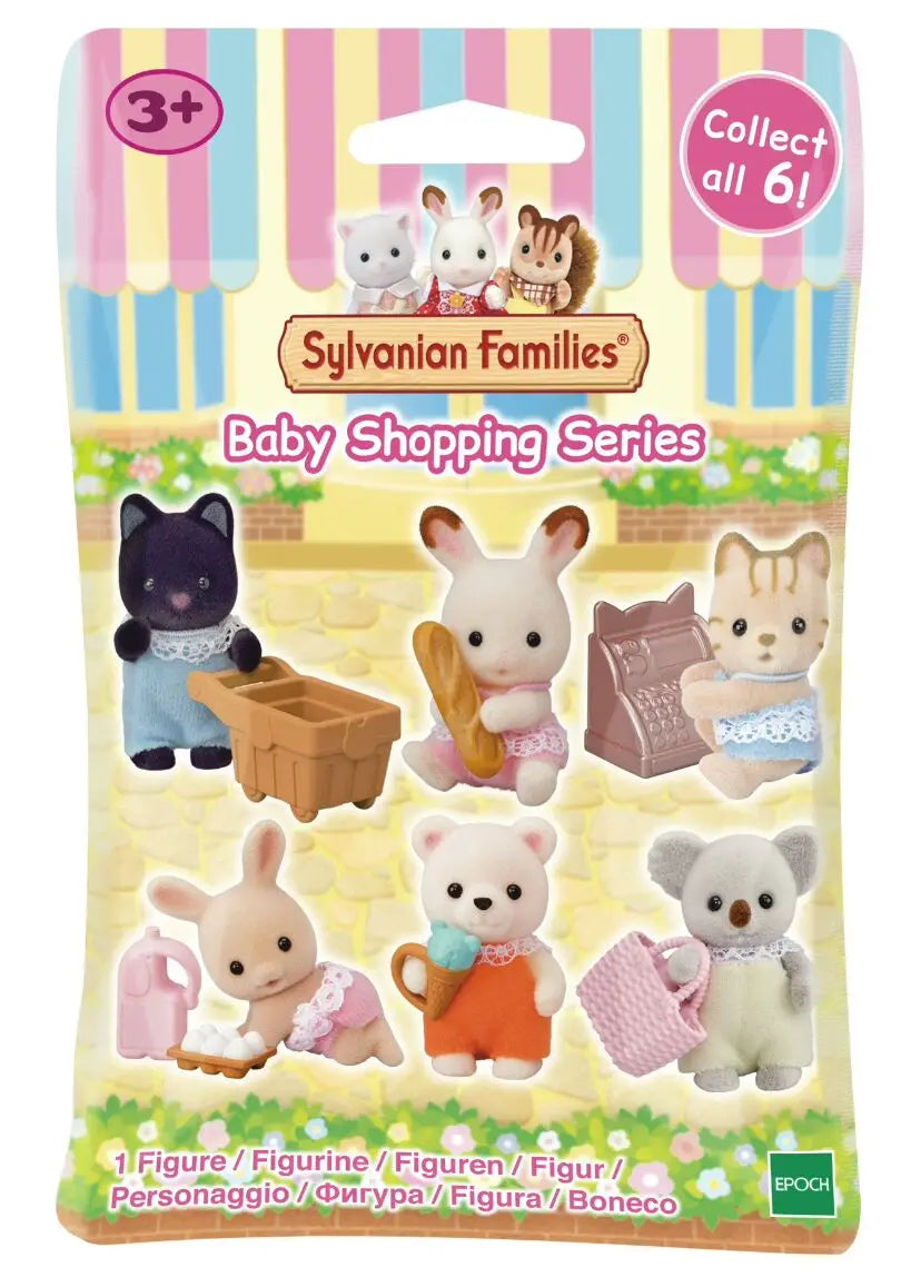 Japan Sylvanian Families Blind Box Kawaii Camping Dress Up Baby Doll Cute Anime Figrues Room Ornaments Flocking Toys Gifts