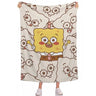 Fluffy Blankets Children Room S-Spongebobs Picnic Nap Sleep Camp Sofa Bedspread Baby Soft Blanket Flannel Wedding Birthday Gift