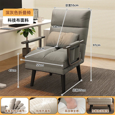 Comfy Waiting Conference Chair Lounges Floor Nordic Work Desk Chairs Table Balconies Poltrona Office Desk Furniture OK50YY