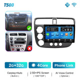 EKIY T900 Android Radio CarPlay Screen For Honda CIVIC Intelligent Car System Multimedia Player 2000-2006 Navigation GPS Stereo