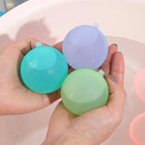 10 Pcs Reusable Water Balloons for Kids Adults Outdoor Activities, Kids Pool Beach Bath Toys Water Bomb for Summer Games