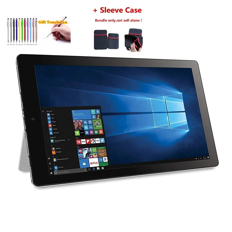 Welcome Deal Tablet PC with Stand 10.1 INCH 2GB RAM 32GB ROM W101 Windows 10 Dual Camera WIFI Quad Core HDMI-Compatible