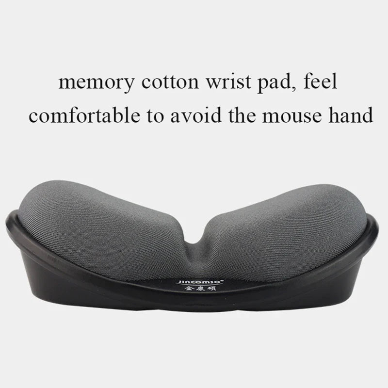 Anti-skid Memory Foam Mouse Pad Mousepad Support Wrist Rest Mat Ergonomic Office Healthy Mouse Pad for Computer Laptop Desktop