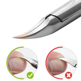 Stainless Steel Nail Clipper Dead Skin Removal Forceps Toe Manicure Set Nail Cutter Cuticle Nippers Pedicure Tool