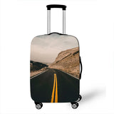 New Holiday style Print Luggage Cover for Travel Suitcase Protector Fits 18 ~32 Inch Zipper Elastic Suitcase cover