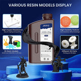 JAYO/SUNLU ABS-LIKE 3D Printer Resin 1KG 405nm Liquid Rapid UV Curing For LCD Photopolymer Resin 3D Printing Material