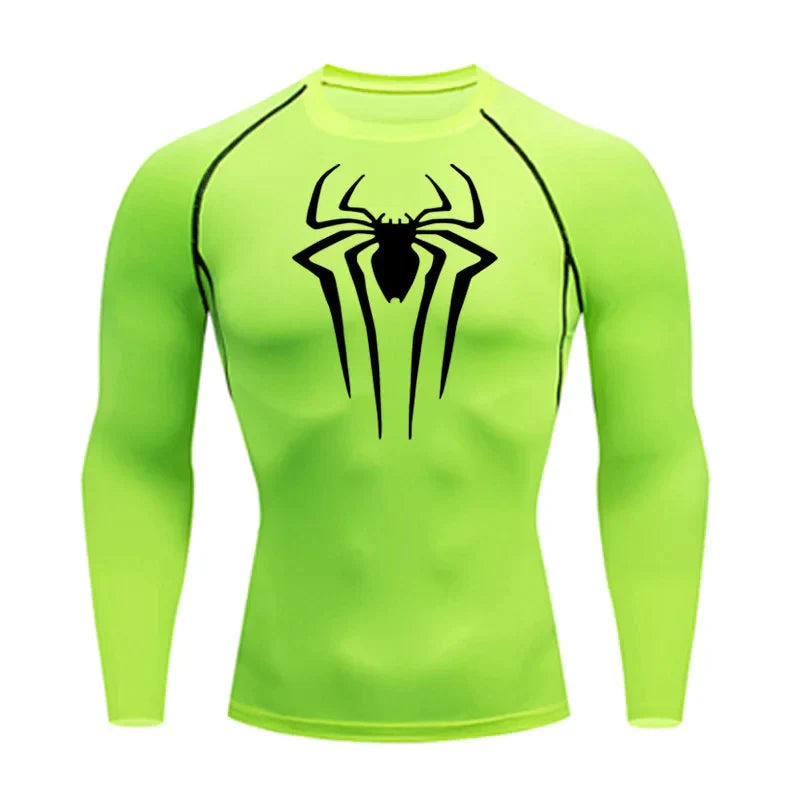 The New Short Sleeve Men's T-Shirt Summer Breathable Quick Dry Sports Top Bodybuilding Track suit Compression Shirt Fitness Men