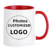 Customized Photos/Logo Printed DIY Coffee Mugs Personalized Tea Cups Drink Beer Milk Tableware Beer Drinkware Coffeeware Teaware