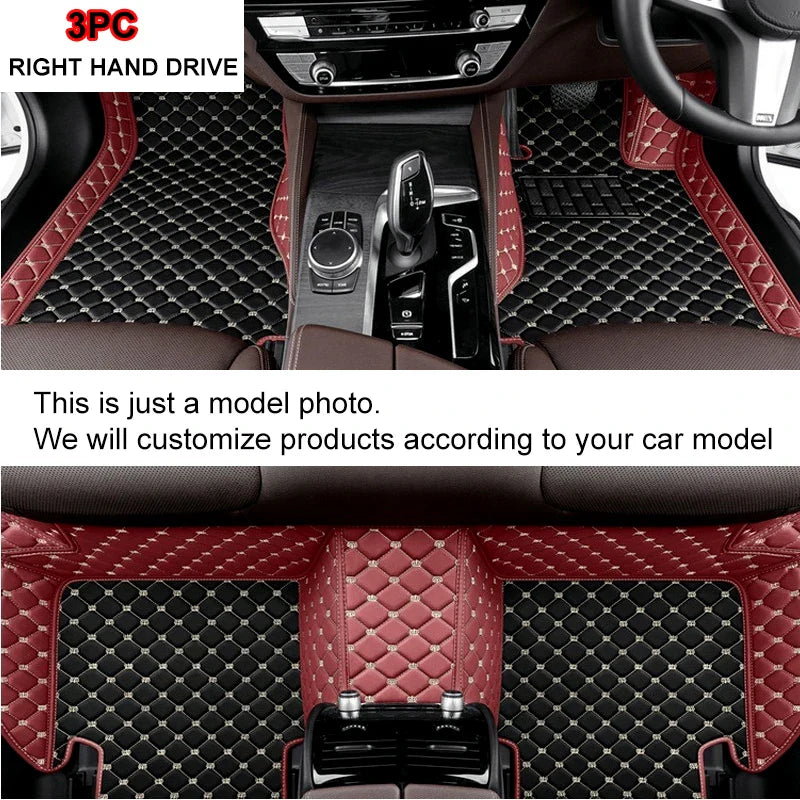 Car floor mats for Ford Mustang 2011 2012 2013 2014 Custom auto foot Pads automobile carpet cover