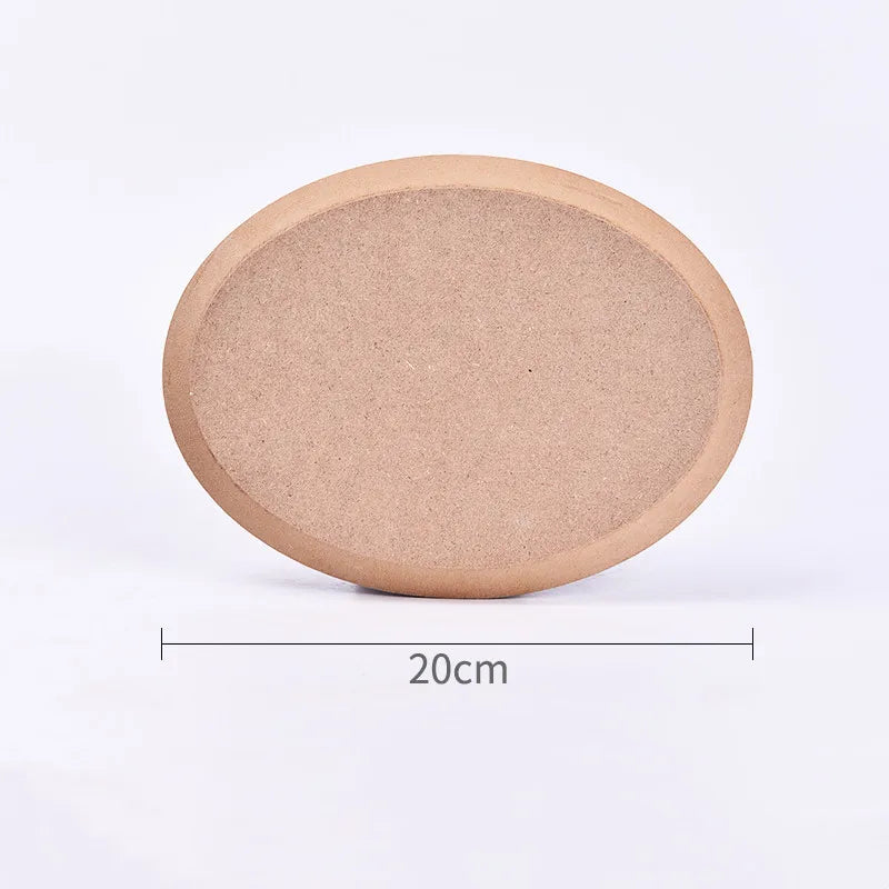 Pottery Tools Ceramic Plate Forming Mold Geometry Density Plate Printing Blank Stripping Mud Plate Forming Hanging Edge Mold