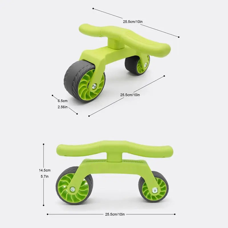 Ab Workout Equipment Wheel For Abdominal Exercise Ab Wheel Roller For Abs Workout Stable Structure Exercise Wheel With Non-Slip