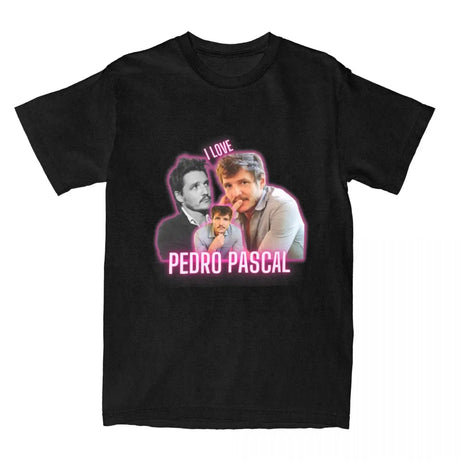 Bootleg Pedro Pascal T Shirt Vintage T Shirt Unis Streetwear Short Sleeve Pedro Pascal  Plus Size T Shirt Women