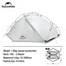 Naturehike Camping Tent Ultralight Portable 1 Person Shelter Tents Waterproof 2 Person Beach Tent Travel Hiking Outdoor Tent