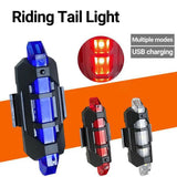 Bicycle Lights 1 Set Riding Tail Light High Brightness Waterproof Safety High Brightness LED Warning Light Bike Accessories