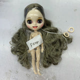 ICY DBS Blyth Doll 1/6 Joint Body special offer frosted Face White Skin 30cm DIY BJD Toys Fashion Gift