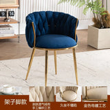 Adjustable Swivel Makeup Chair Living Room Dining Chair Bedroom Dressing Table Rotating Backrest Makeup Chairs Manicure Stools