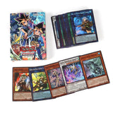 100Pcs No Repeat Holographic Yugioh Card in English YU GI OH Master Duel Competitive Deck Trading Card Game Shiny Collection