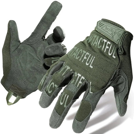 Camo Hunting Glove Touch Screen Wear-resistant Army Shooting Riding Cycling Tactical Airsoft Full Finger Gloves Sport Gear Men