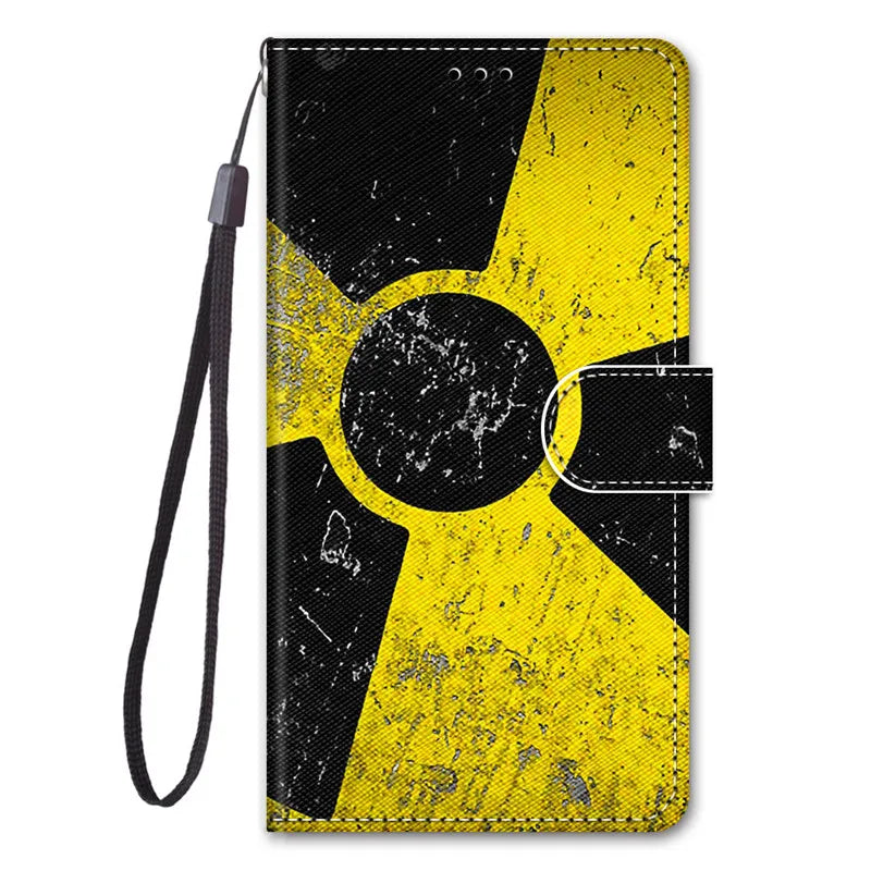 Leather Magnetic Case For Samsung Galaxy A25 A24 A14 4G A34 A54 5G SM-A256B A245F Phone Cover Flip Wallet Painted Funda Etui