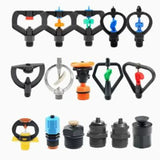 1/2" Garden Lawn Sprinkler Cooling Butterfly-shaped Rotating Sprinkler Vegetable Automatic Sprinkler Farm Irrigation Equipment