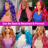 30 40 Inch Blonde 613 HD Body Wave Transparent 13x4 Lace Front Wigs Glueless 13x6 Lace Frontal Wigs 5x5 Closure Human Hair 250%