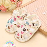 2023Brand NEW 0-18Months Kids Newborn Baby Boys Fashion Summer Soft Crib Shoes First Walker Anti Slip Sandals Shoes Soft Sole