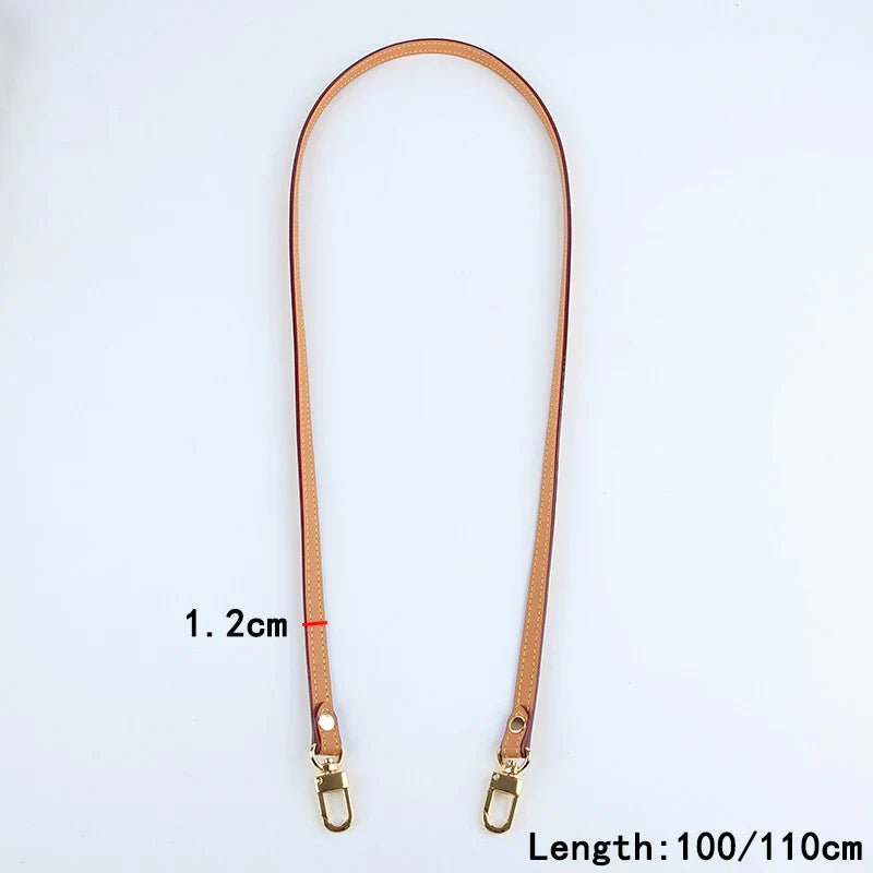 Cow Leather Bag Strap Women Handbag Handle Shoulder Crossbody Bag Straps Replacement Belt For Bag Accessories