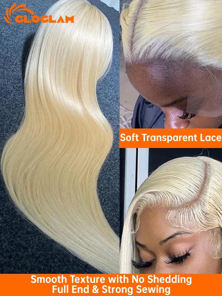 Blonde 5x5 Glueless Wig Human Hair Ready To Wear And Go Pre Plucked Straight 613 13x4 13x6 13x6 Hd Lace Frontal Wigs For Women