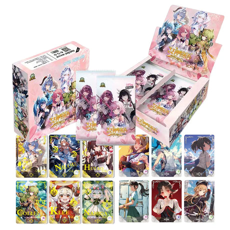 Goddess Card Stories Booster Box Anime Flash Card Games Girl Sailor Moon Swimsuit Bikini Collection Party Game Card Toys Gift