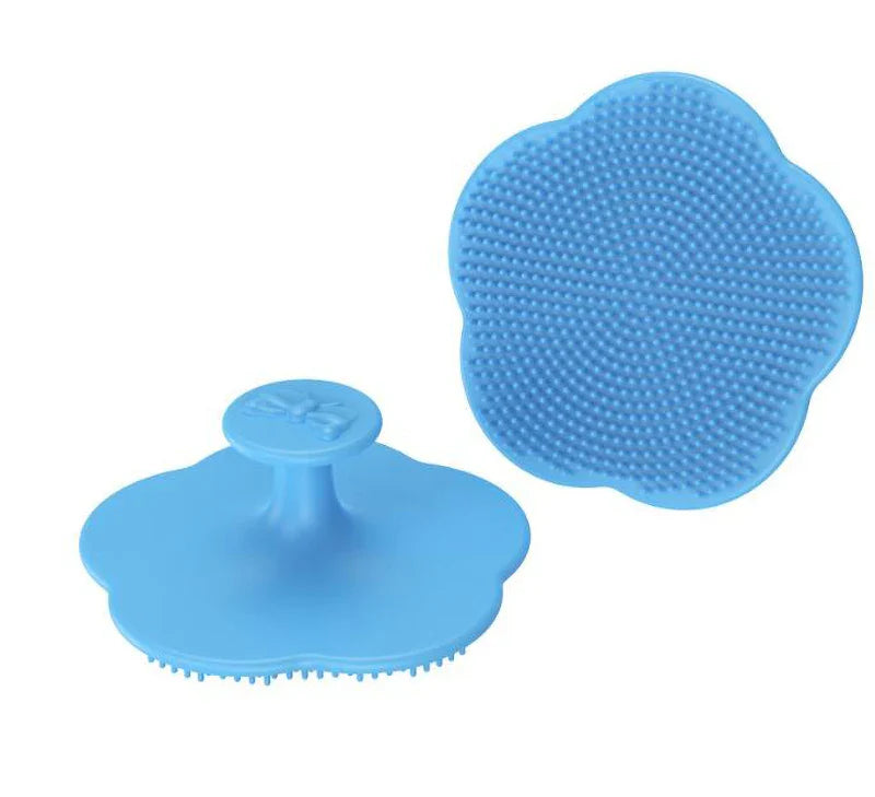 Baby Care Accessories Fetal Head Fat Comb Infant Bathing Soft Comb Newborn Hair Cleaning Supplies Infant Silicon Head Massager