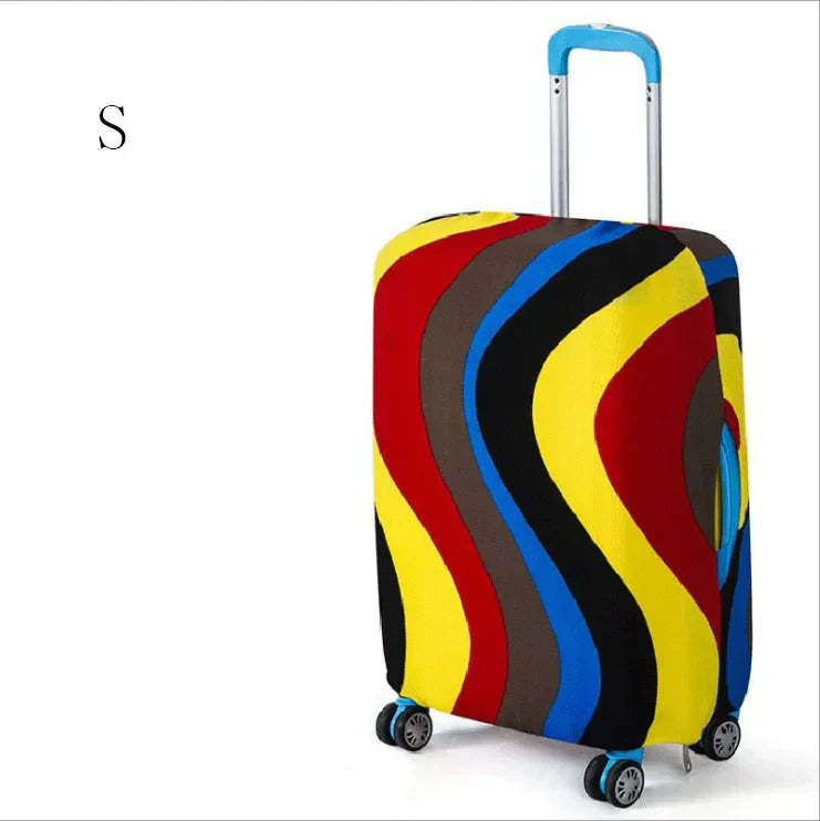 Fashion Suitcase Cover Travel Luggage Protector 5 Colors Luggage Case Dust Cover Apply To 18-26inch Suitcase Trolley Case Cover