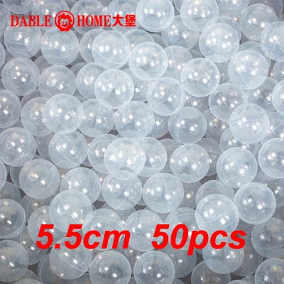 Outdoor Sport Ball Eco-Friendly Water Pool Ocean Wave Ball 50pcs 5.5cm Stress Air Ball Funny Toys for Children Kid Ballenbak