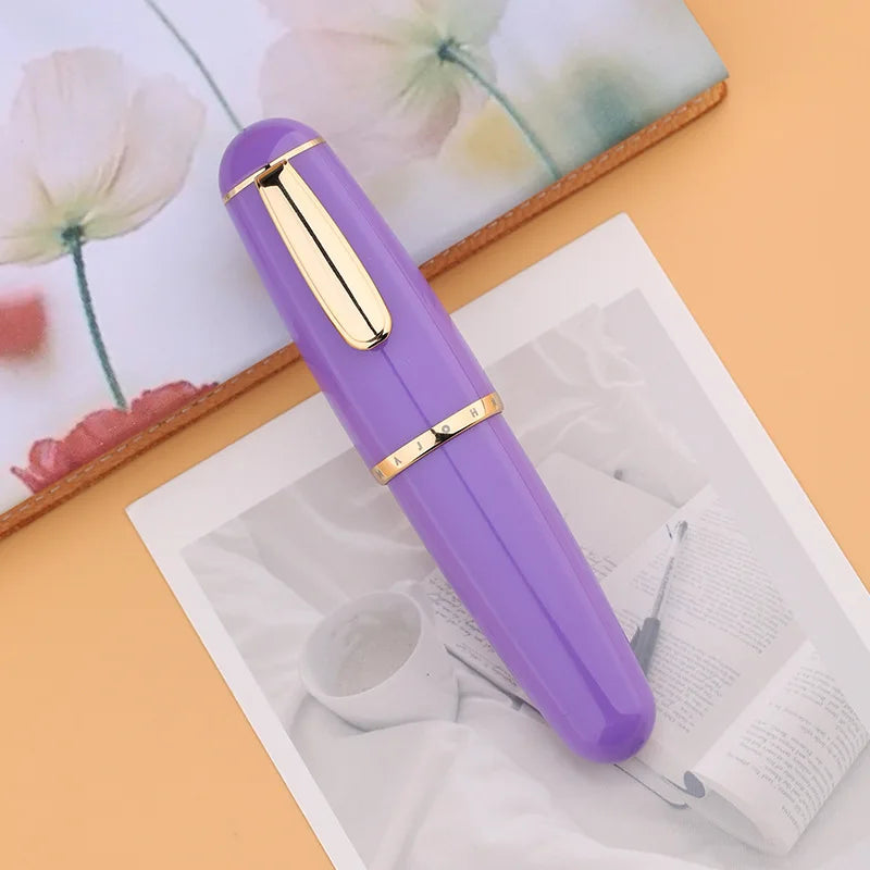 MAJOHN Q1 Pen Short Cute Ink Pen Gift Box Hand Ledger Fine Pointed Pen Male and Female Students' Writing Practice Small Fat Pen