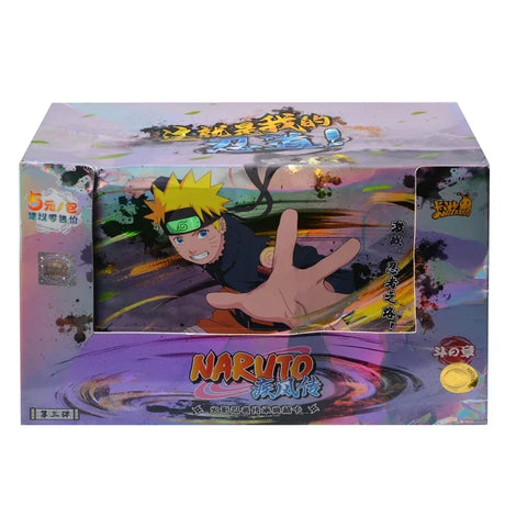 Original Naruto Collection Cards Full Set Booster Box Kayou Uzumaki Uchiha Playing Game Cartas Christmas Gift