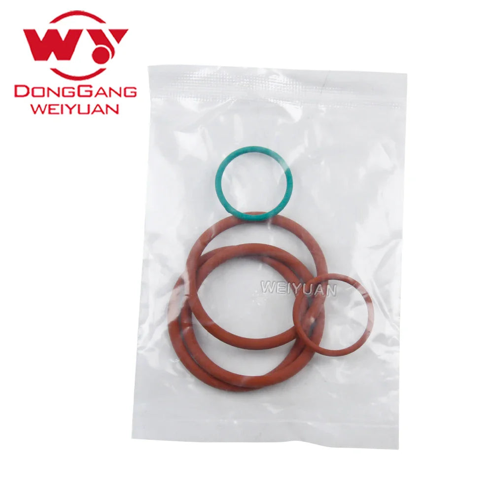 6pcs/set Repair Kit, O-Ring, Sealing Ring, For L'Orange MTU4000.01 Injector, Diesel Fuel Engine Injection System Spare Part