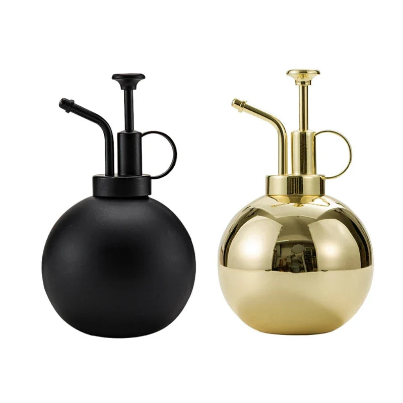 500ml Metal Watering Can for Indoor Plants Vintage for Mister Bottle Gardening Spraying Can Spritzer Bottles