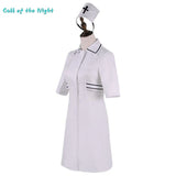 Anime Call of the Night Nanakusa Nazuna Nurse Cosplay Costume Custom size Any Size