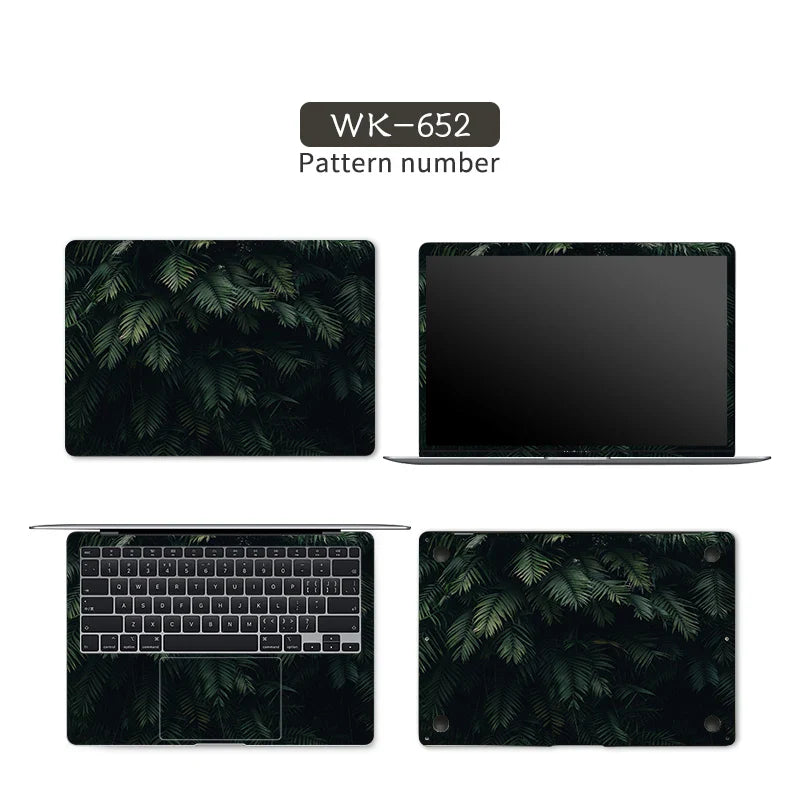 DIY Marble Cover Laptop Skin Sticker Vinyl 13.3"14"15.6"17.3"  Stickers for Macbook pro/Lenovo/Msi/Hp/Acer Skins Decorate Decal