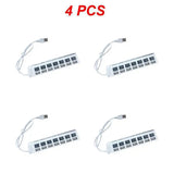 1~8PCS USB Hub USB 2.0 Hub Multi USB Splitter 3 Hab Use Power Adapter Multiple Expander 2.0 Hub With Switch For Laptop