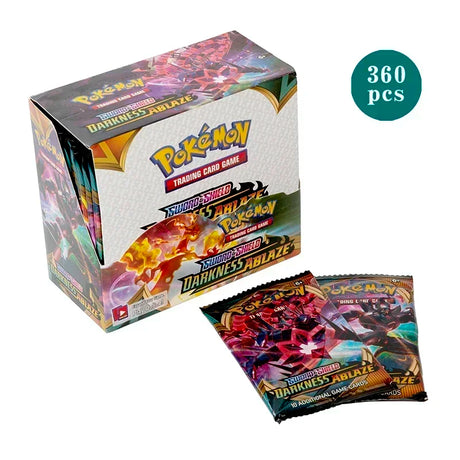 New 360Pcs Box Pokemon Card Shining Fates Style English Booster Battle Carte Trading Card Game Collection Cards Toys Kids Gifts