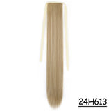 Synthetic Ponytail Hair Extension Natural Hairpiece Clip In Wrap Around Pony Heat Resistant Black Burgundy Hairstyle