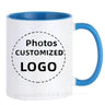 Customized Photos/Logo Printed DIY Coffee Mugs Personalized Tea Cups Drink Beer Milk Tableware Beer Drinkware Coffeeware Teaware